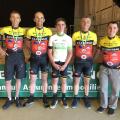 1. coureurs de l'UCL sont montés  sur le podium