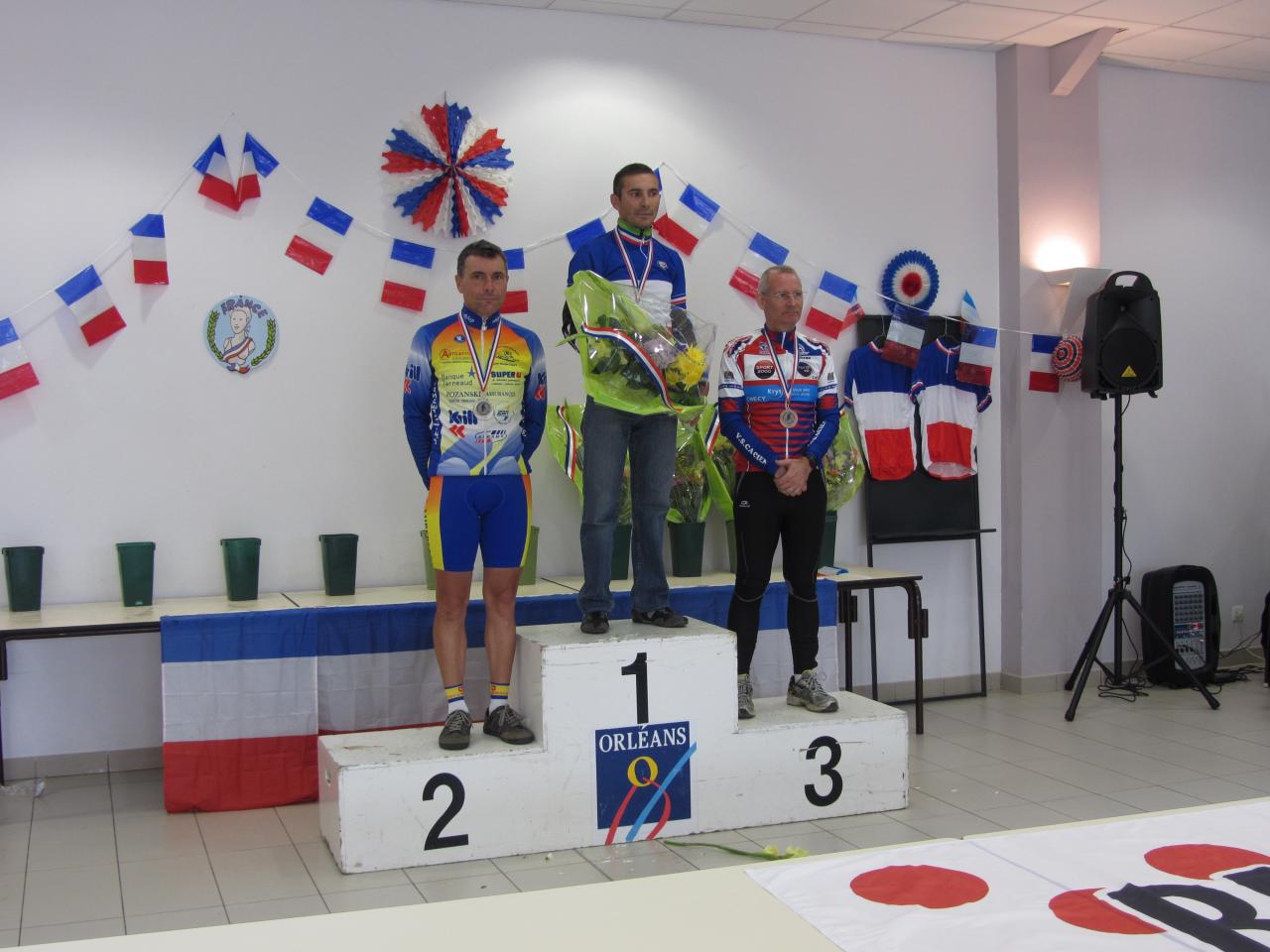 Gérard Antoniol monte sur la 2ème marche du podium!